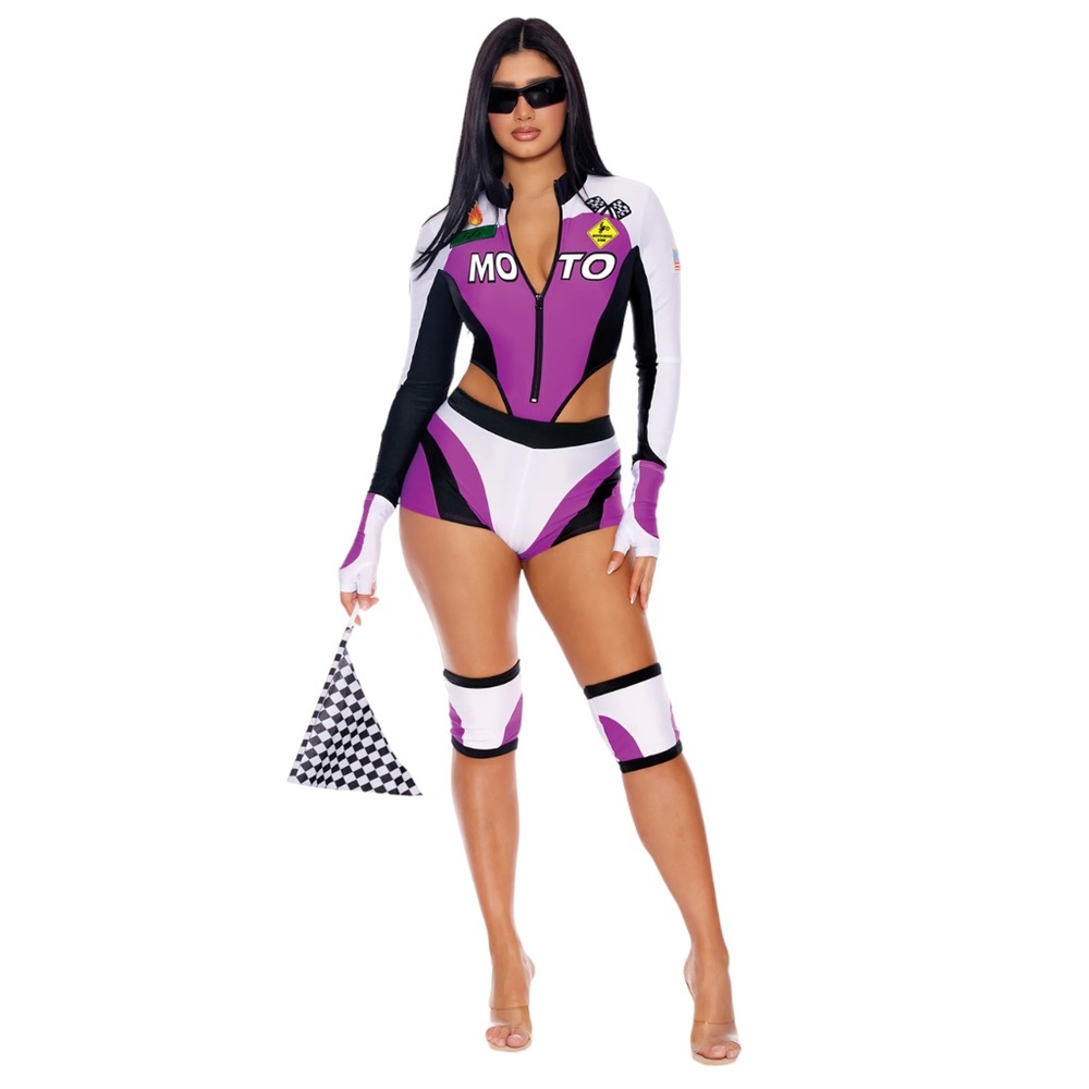 Forplay 553178 Ready To Race Sexy Motocross Racer Costume
